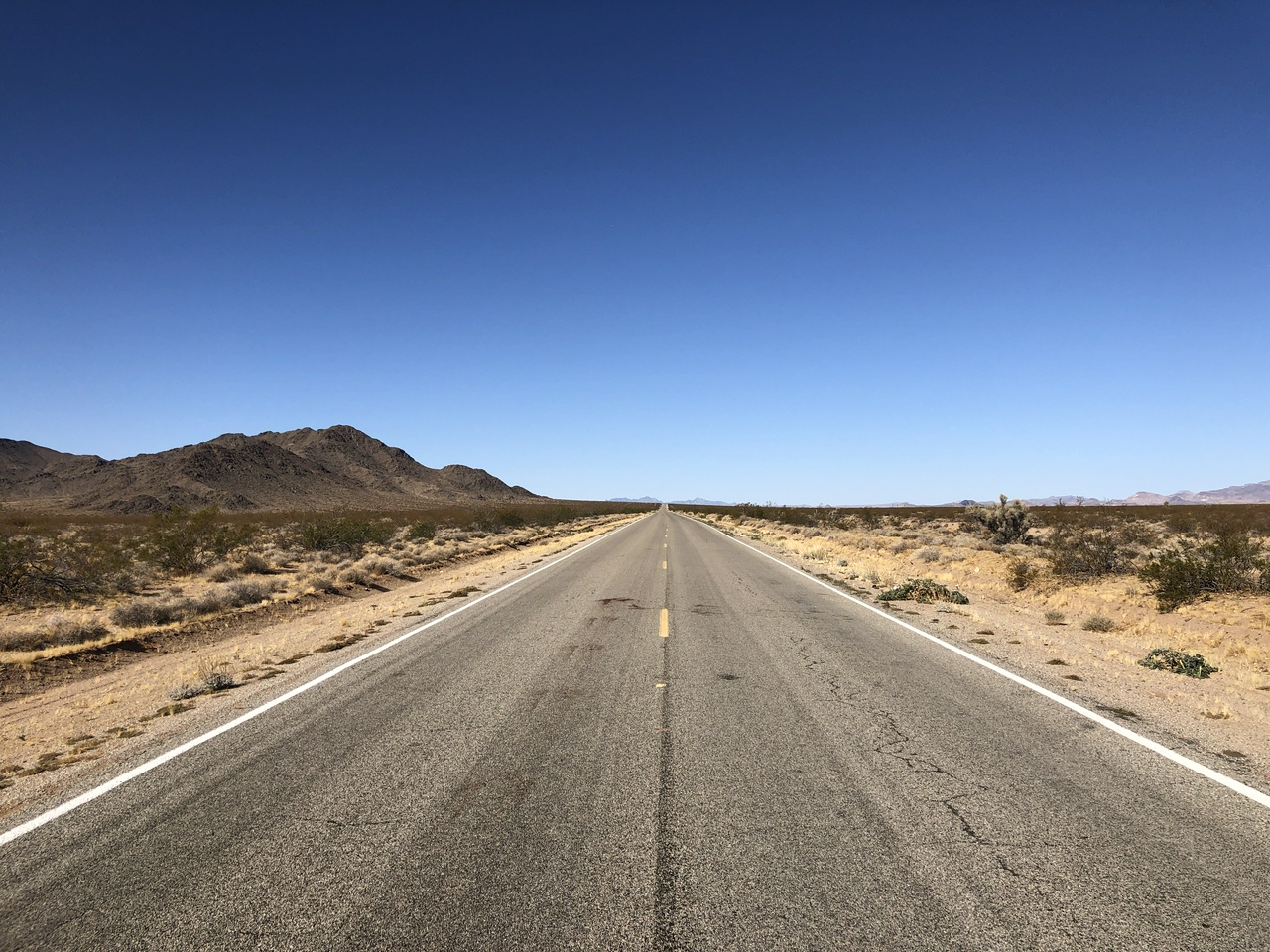 Die Route 66 führt auch durch die Mojave-Wüste